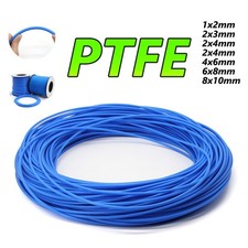Tubo flessibile in PTFE blu - politetrafluoroetilene - varie misure disponibili