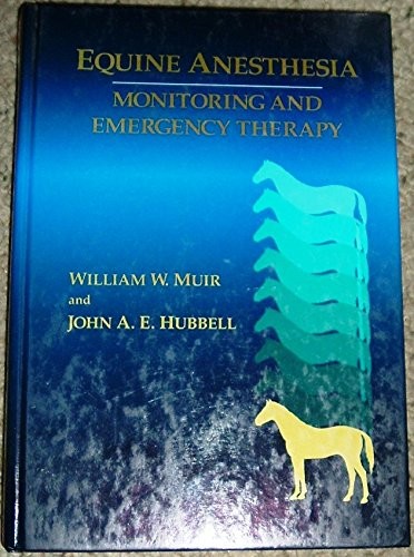 Equine anesthesia monitoring - equine, anesthesia: