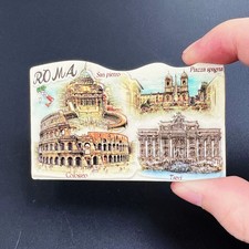 ROMA Trevi Colosseo 3D