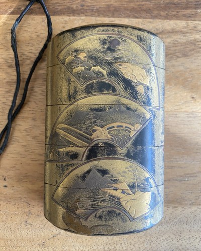 Inro lacca oro maki - inro,