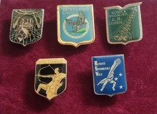 Lotto 5 Spille Distintivo