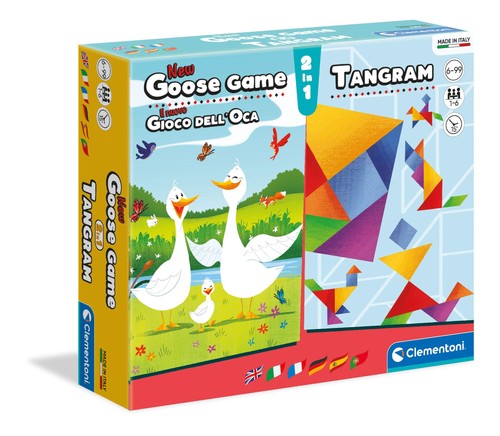 Clementoni dell oca - +, tangram