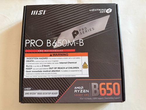 Msi pro b650m atx - msi, m-atx