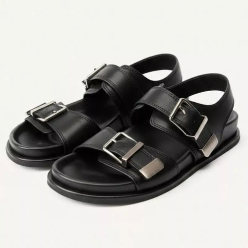 Sandali donna neri bassi con - sandali,