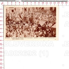 A2692 LIBIA BENGASI NATALE MUSULMANO CERIMONIA 1928 EDIT CACACE MARCELLI