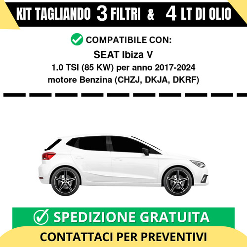 Tagliando per seat ibiza - per, v