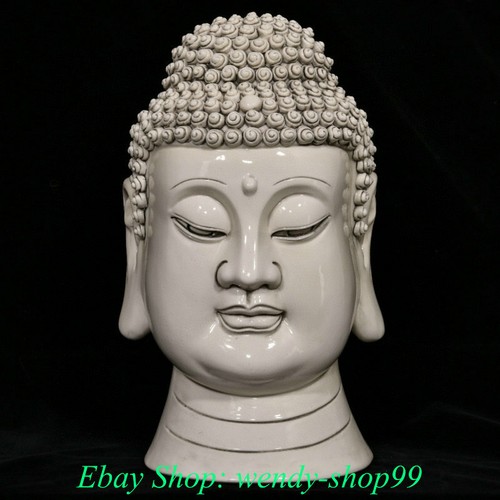 Statua busto testa buddha - statua,