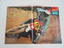 advertising Pubblicità brochure-POSTER ALESSANDRO GRITTI KTM GS 250-ENDURO EPOCA
