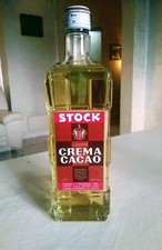 Stock Crema Cacao liquore italiano bottiglia vintage 75 cl 28%