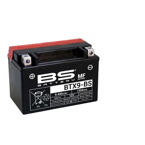 Batteria 12v 4ah btx9 bs - bs,