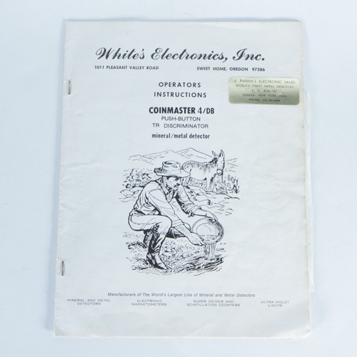 Whites coinmaster metal - 4/db,