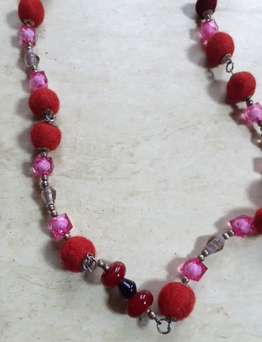 Collana feltro - collana,