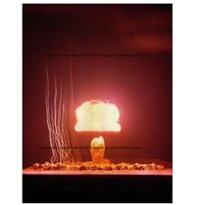 Bomba nucleare sganciata ad