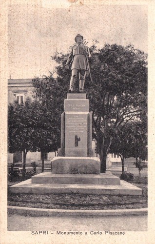 Sapri monumento a carlo - sapri:,
