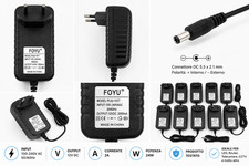 Alimentatore 12V 2A FOYU AC/DC