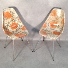 Coppia di sedie René Jean