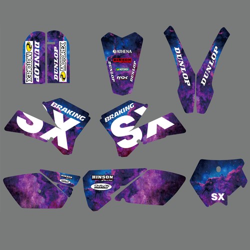 Kit grafica adesivi sfondo - kit,