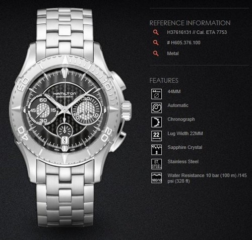 Hamilton automatico chrono - hamilton,