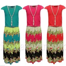 Bambine Chiffon Maxi Vestito