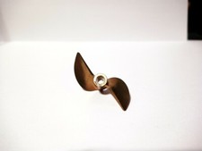 Elica bipala in Bronzo passo 1.2 diametro 43mm (Foro 4.76mm)