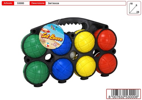 Set bocce spiaggia - bocce, da