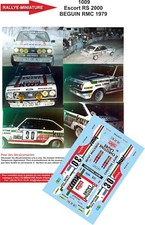 DECALS 1/43 REF 1009 FORD