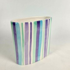 VASO PORTAFIORI PORCELLANA CERAMICA DECORATA made in Italy MODERNARIATO HOME 