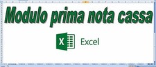MODULO PRIMANOTA CASSA CON EXCEL