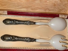 ANTICA COPPIA DI POSATE DA