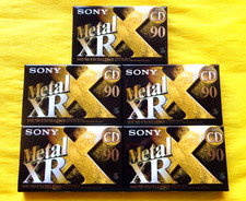 5 nastri cassette Sony