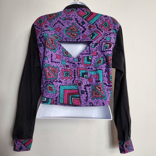Camicia blusa vintage top - camicia,