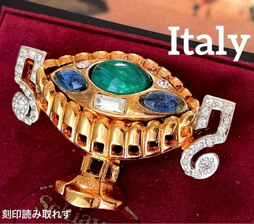 Spilla vetro artistico - in,