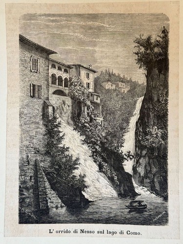 Orrido nesso sul lago - di,