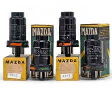 QUAD 11C5 MAZDA NOS FRANCE Valvola Tubo Valvola Valvola QUAD 11C5 ABBINATA ৄ泵洀 真空管 Lampade 电彶管