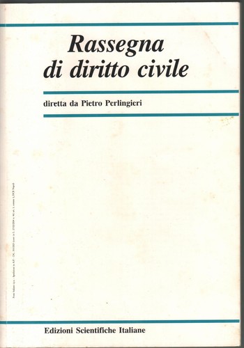 Perlingieri rassegna di - perlingieri,,