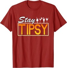 Stay Tipsy Funny Bartender