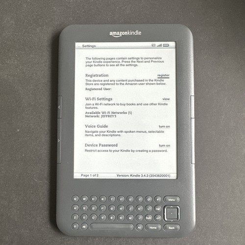 Amazon kindle keyboard - kindle,