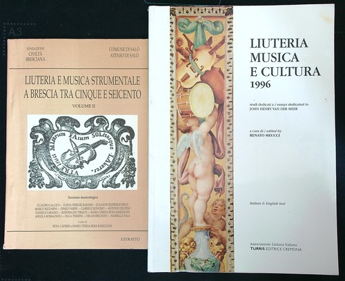 Liuteria musica cultura 1996 - liuteria,