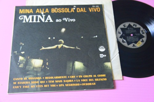 Mina vivo orig - lp, brasile