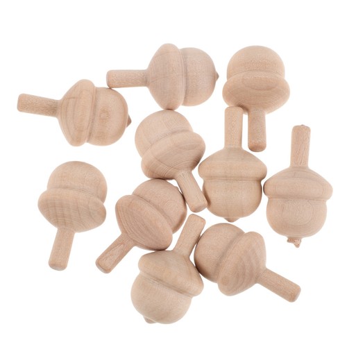Pcs trottola legno - 10,