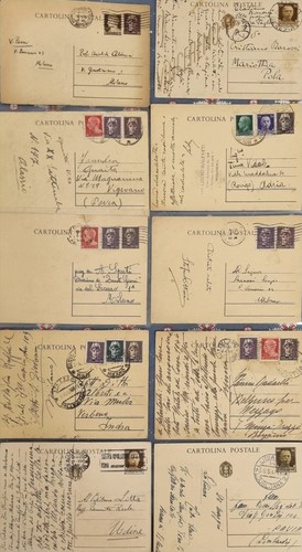 Lotto cartoline postali - di,