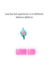 2XLED 3W FULL SPECTRUM LUCE