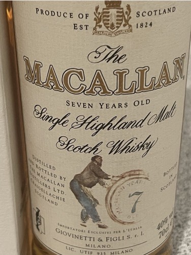 Whisky macallan years 70cl - whisky,