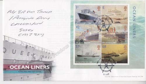 Royal mail fdc 2004 - fdc, ocean