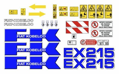 Fiat kobelco ex215 lcm - kobelco,