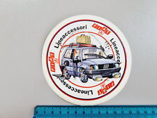 ADESIVO FIAT PANDA LINEA ACCESSORI STICKER AUTOCOLLANT AUFKLEBER VINTAGE 80s