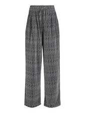 monique Pantaloni eleganti da donna a gamba larga con strass