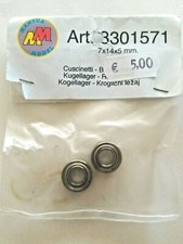 MANTUA MODEL RICAMBI AUTO RC - CUSCINETTI BALL-BEARING 7x14x5mm 2PZ ART 3301571