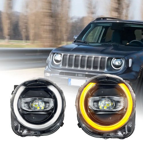 Coppia fari jeep renegade full - jeep,