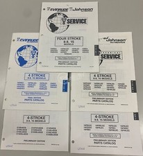 Esploso parti ricambi 437428 per motori fuoribordo Evinrude/Johnson 9,9/15 HP 4T